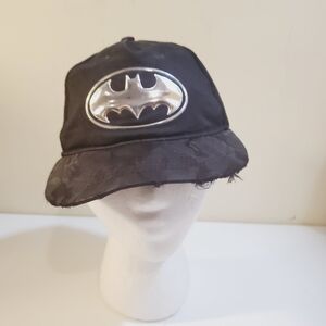 Batman black baseball cap one size